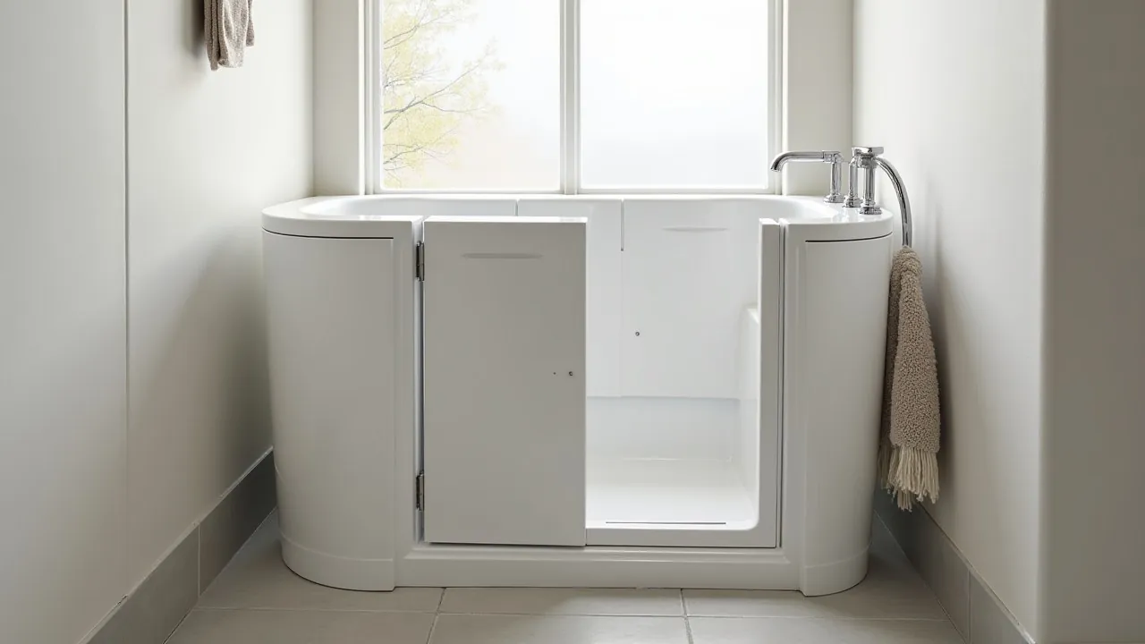Sitzbadewanne mit Tür — Einstieg 15 cm statt 55 cm in Oldenburg